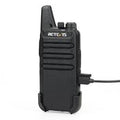 etevis RT22 Two Way Radio Long Range Rechargeable,Portable 2 Way Radio, USB-C Charging, Handsfree Walkie