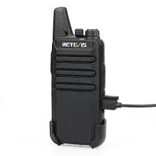 etevis RT22 Two Way Radio Long Range Rechargeable,Portable 2 Way Radio, USB-C Charging, Handsfree Walkie