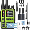 aofeng Radio UV-5R Mini Ham Radio Dual PTT APP Programming Long Range Two Way Radio NOAA Weather Radio Copy Frequency 999CH Survival Radio with Type-C Charging
